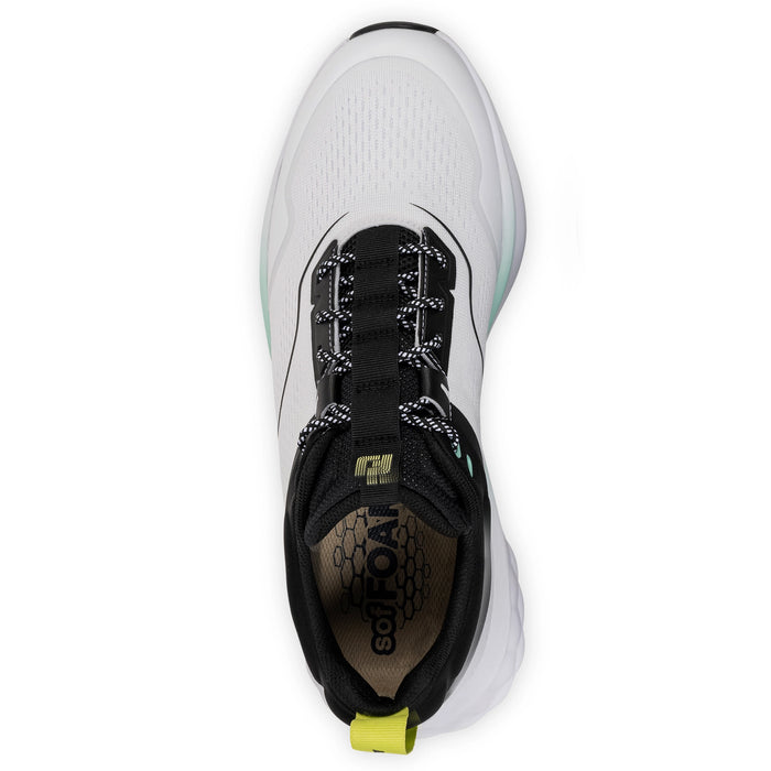 FootJoy 2026 Quantum Mesh Golf Shoe - White/Black/Primrose