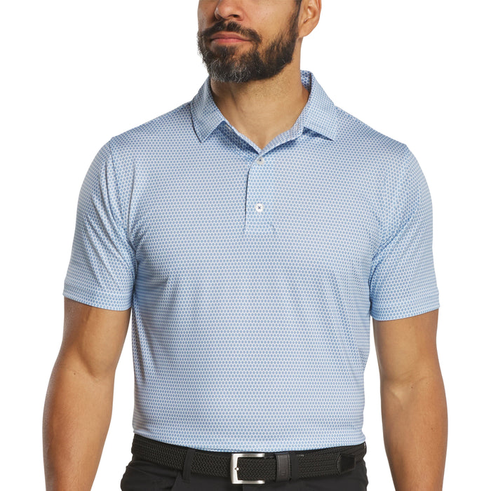FootJoy 2026 Stellar Print Polo Shirt - White