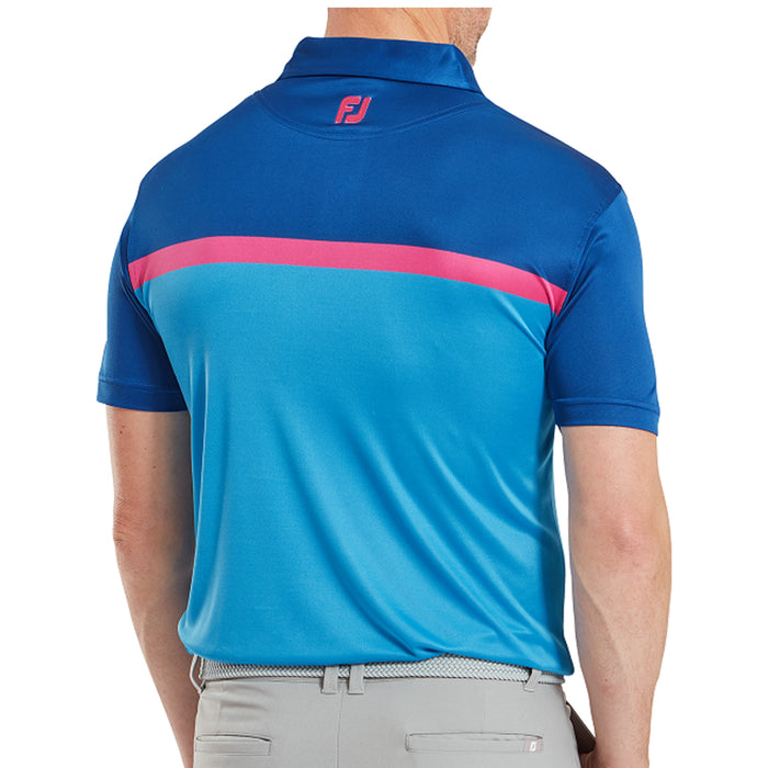 FootJoy Colour Block Self Collar Polo Shirt