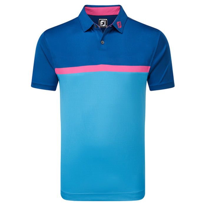 FootJoy Colour Block Self Collar Polo Shirt