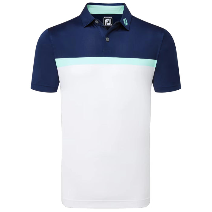 FootJoy Colour Block Self Collar Polo Shirt