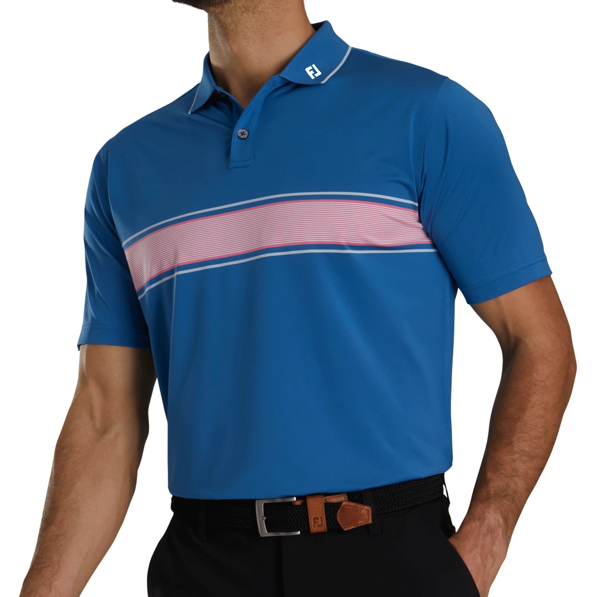 Footjoy striped golf shirts sale