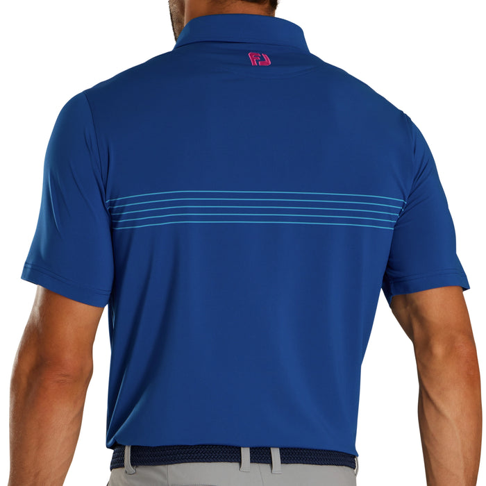 FootJoy Engineered Pinstripe Lisle Polo Shirt