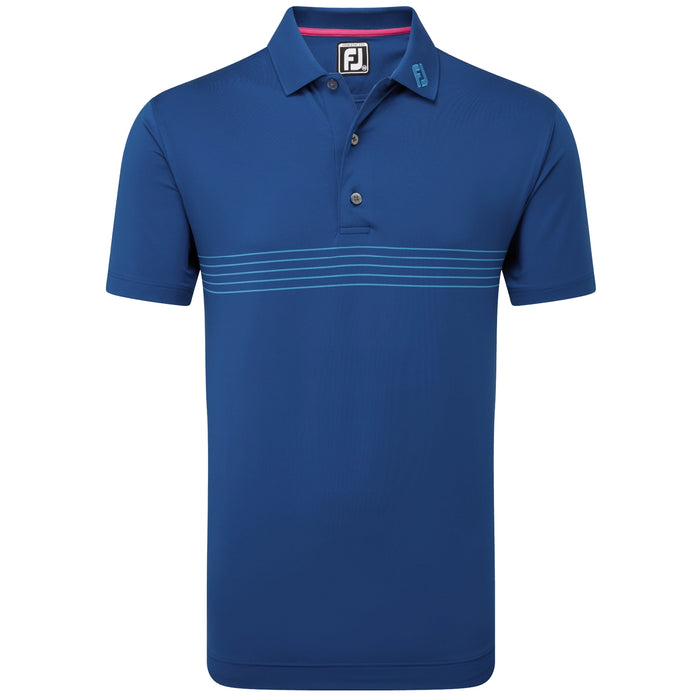 FootJoy Engineered Pinstripe Lisle Polo Shirt