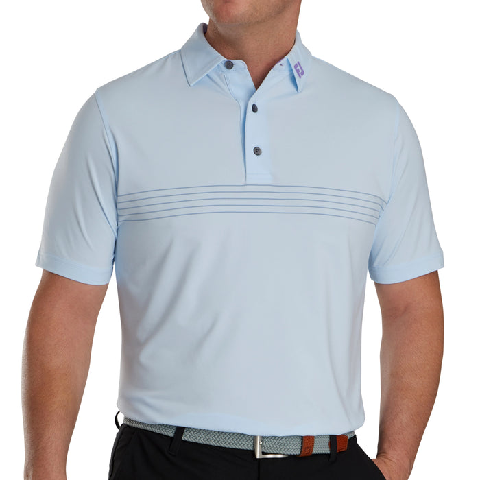 FootJoy Engineered Pinstripe Lisle Polo Shirt