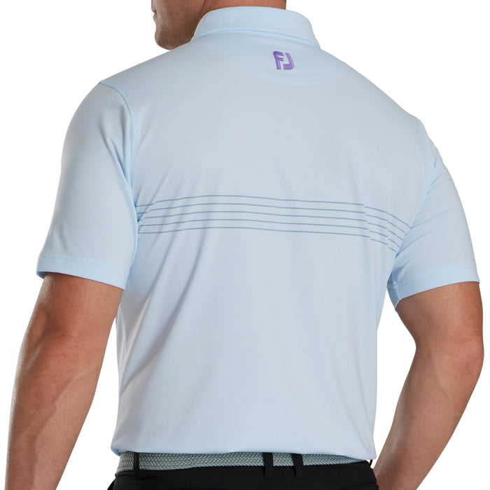 FootJoy Engineered Pinstripe Lisle Polo Shirt