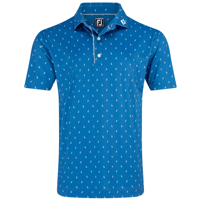 FootJoy Golf Bag Print Lisle Polo Shirt The House of Golf