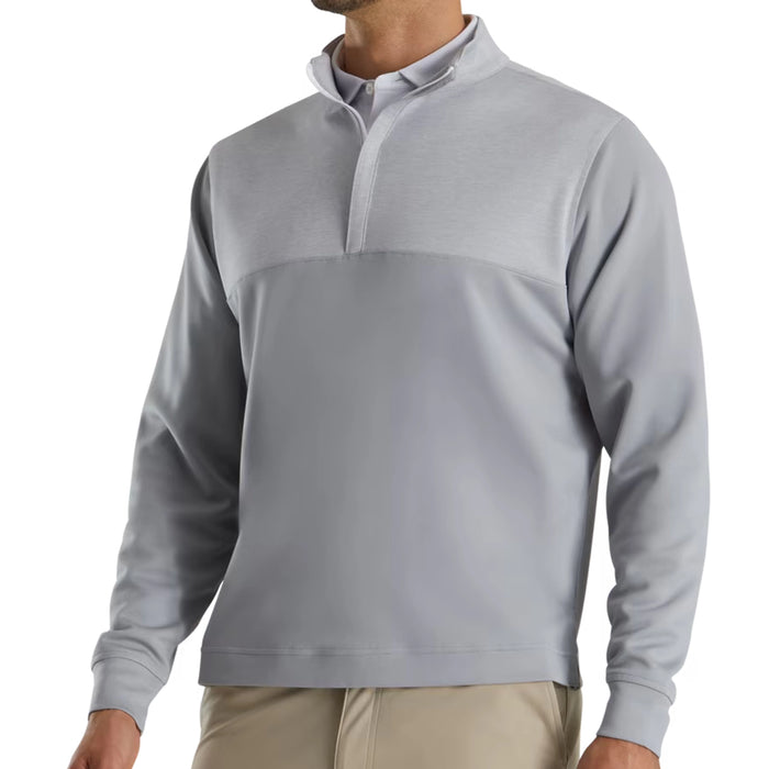 FootJoy Heather Yoke Half-Zip Midlayer