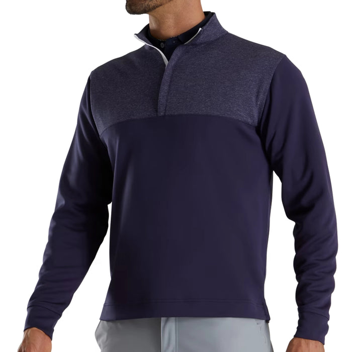 FootJoy Heather Yoke Half-Zip Midlayer