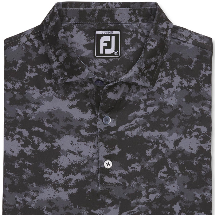 FootJoy Junior Cloud Camo Polo Shirt