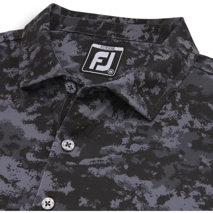 FootJoy Junior Cloud Camo Polo Shirt