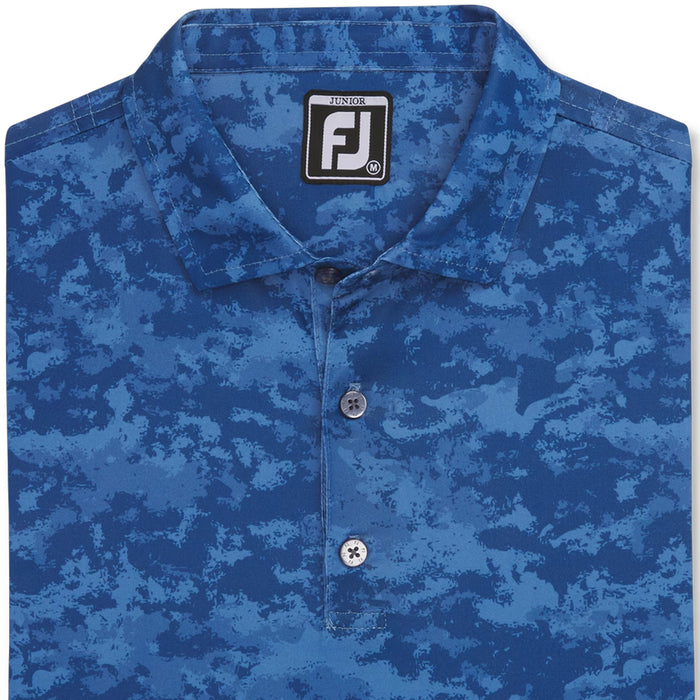 FootJoy Junior Cloud Camo Polo Shirt