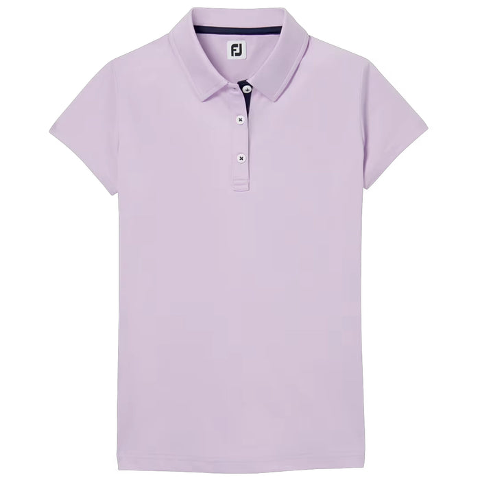 FootJoy Junior Girls Short Sleeve Polo Shirt