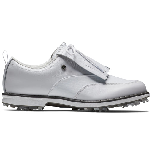 FootJoy Ladies 2023 Premier Issette Golf Shoes - Premium full grain leather in white