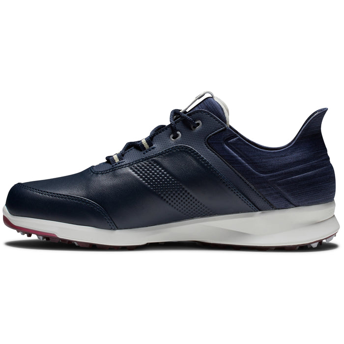 FootJoy Ladies 2023 Stratos Golf Shoes in Navy and White