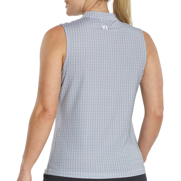 FootJoy Ladies 2026 Printed Sleeveless Polo Shirt