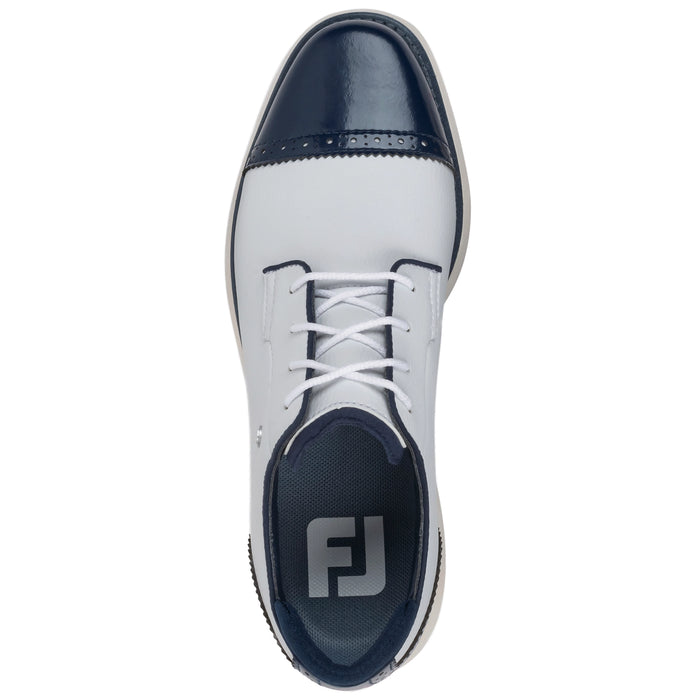 FootJoy Ladies 2026 Traditions Cap Toe Spikeless Golf Shoes