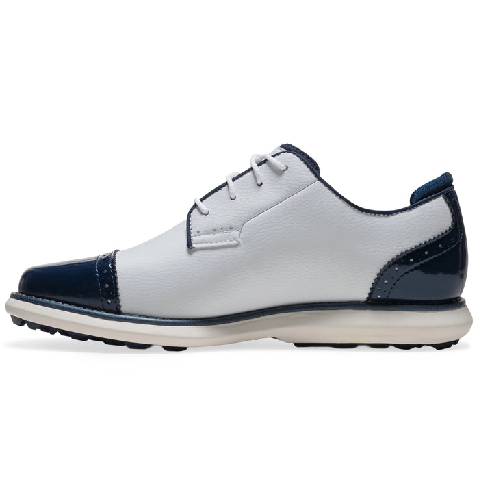 FootJoy Ladies 2026 Traditions Cap Toe Spikeless Golf Shoes