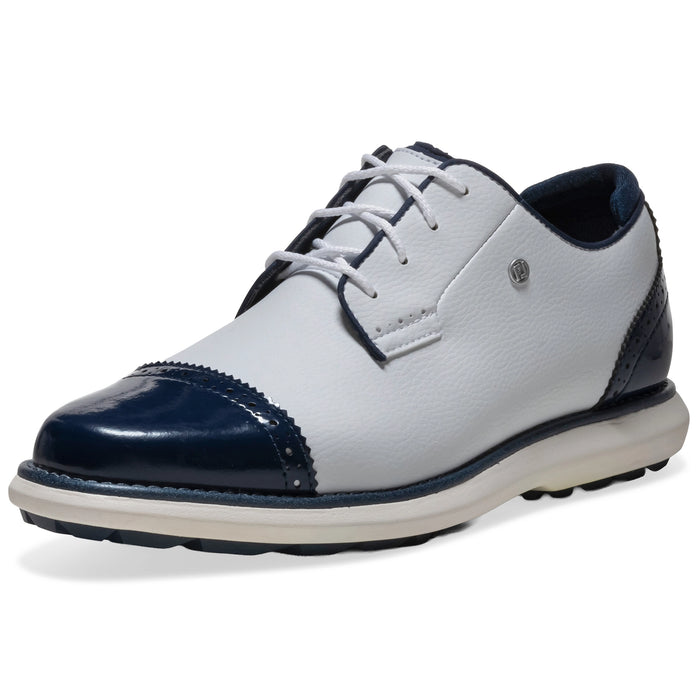 FootJoy Ladies 2026 Traditions Cap Toe Spikeless Golf Shoes