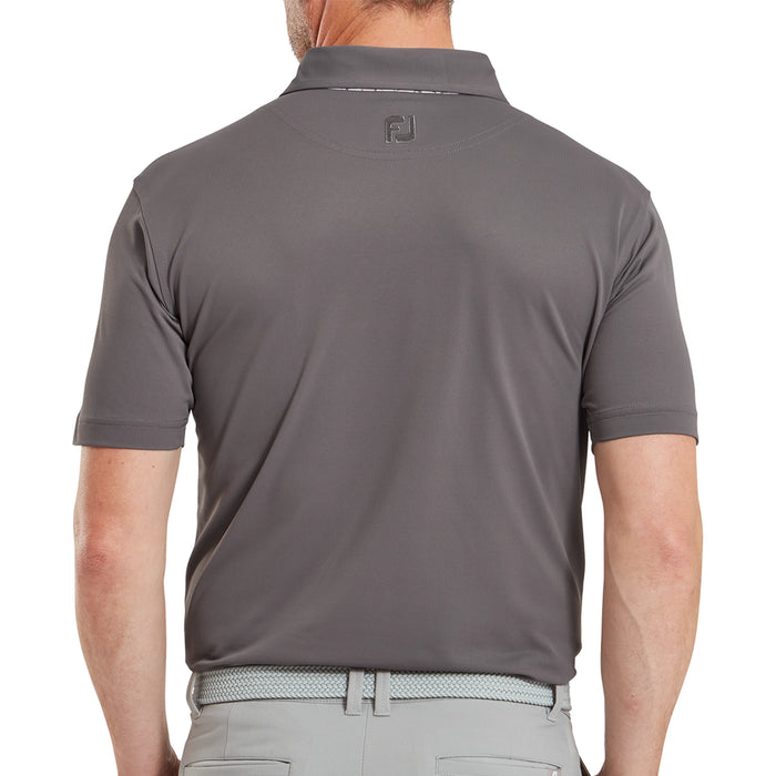 FootJoy Solid with Primrose Trim Self Collar Polo Shirt