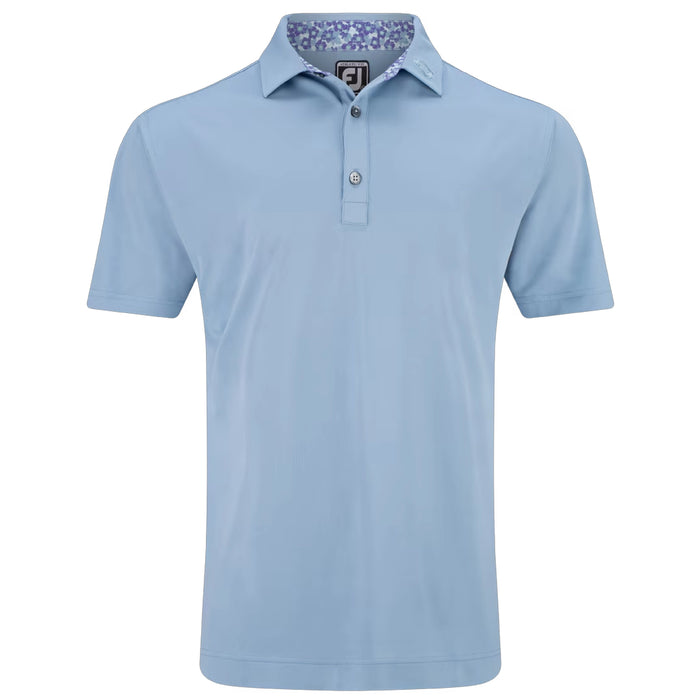 FootJoy Solid with Primrose Trim Self Collar Polo Shirt