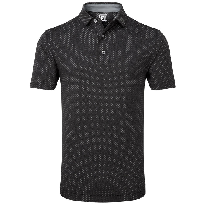 FootJoy Stretch Lisle Dot Print Polo Shirt