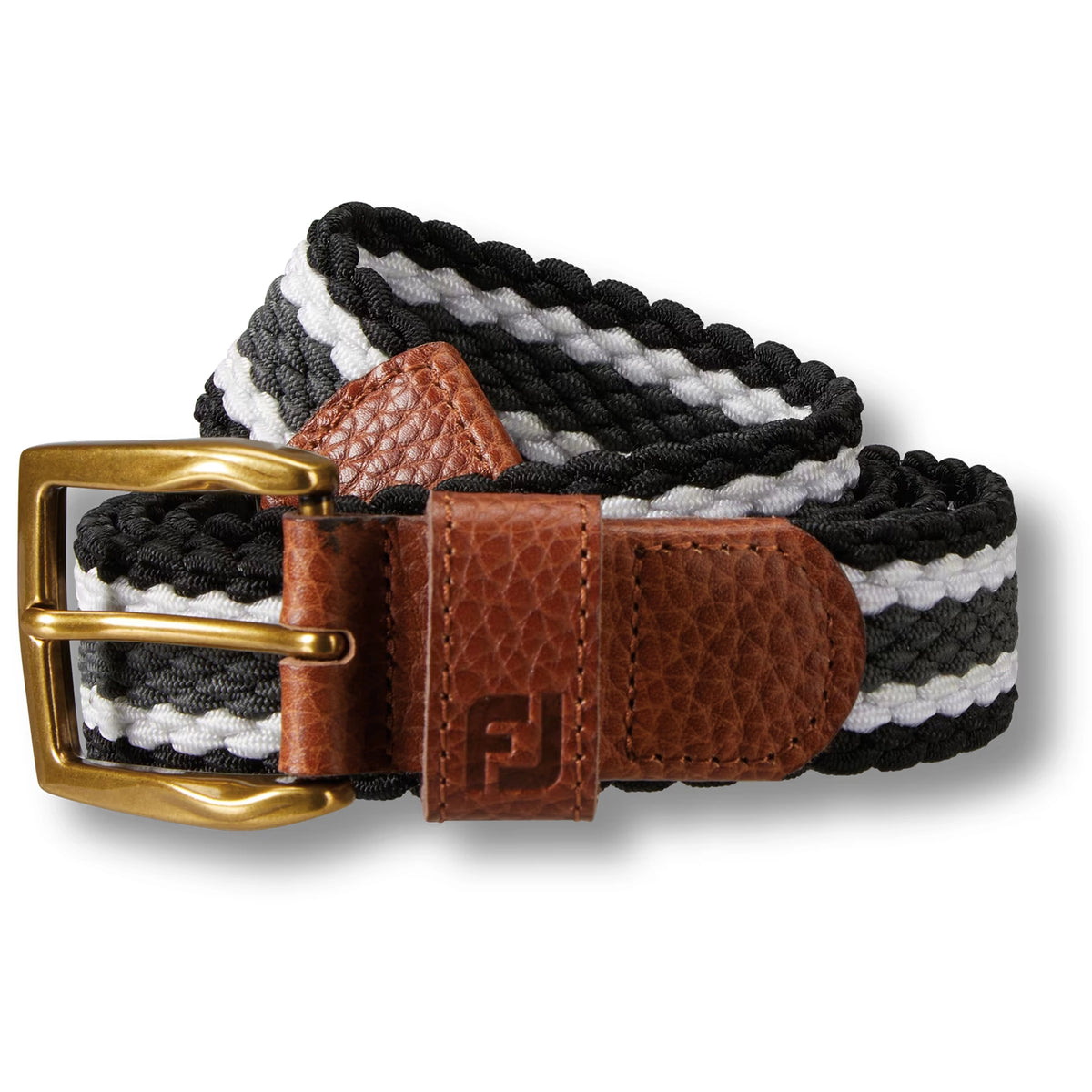 FootJoy Striped Braided Belt