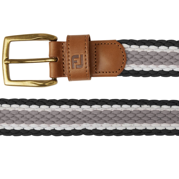 FootJoy Striped Braided Belt