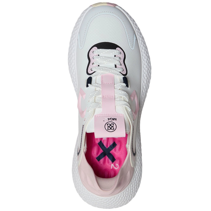 G-Fore Ladies 2026 MG4 X 2 Golf Cross Trainer Golf Shoes - Snow/Blush
