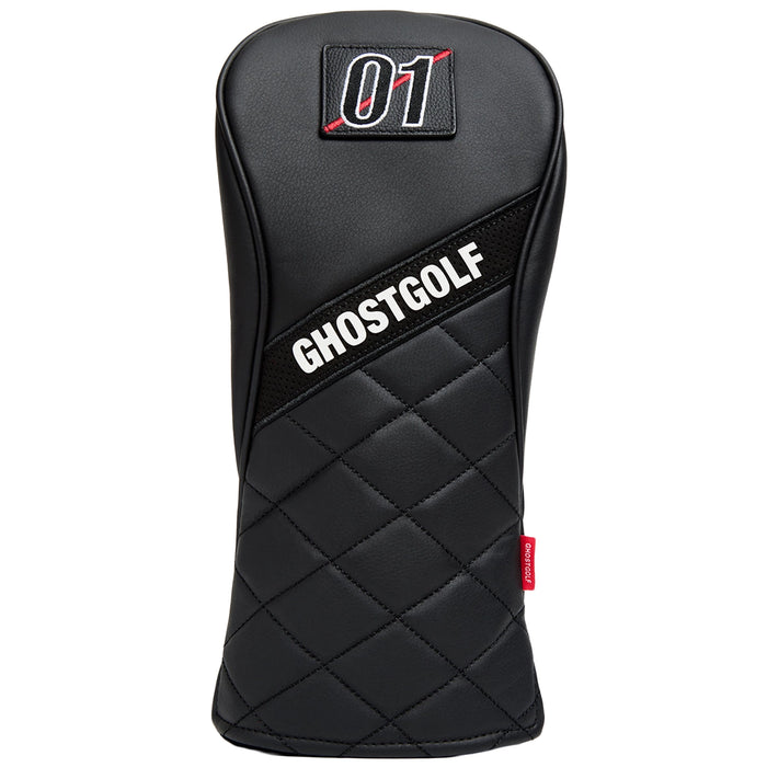 Ghost Golf 2026 Gridline Driver Headcover - Black