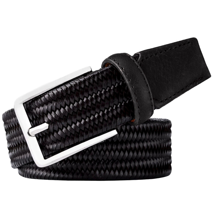 Ghost Golf Signature Braided Leather Belt