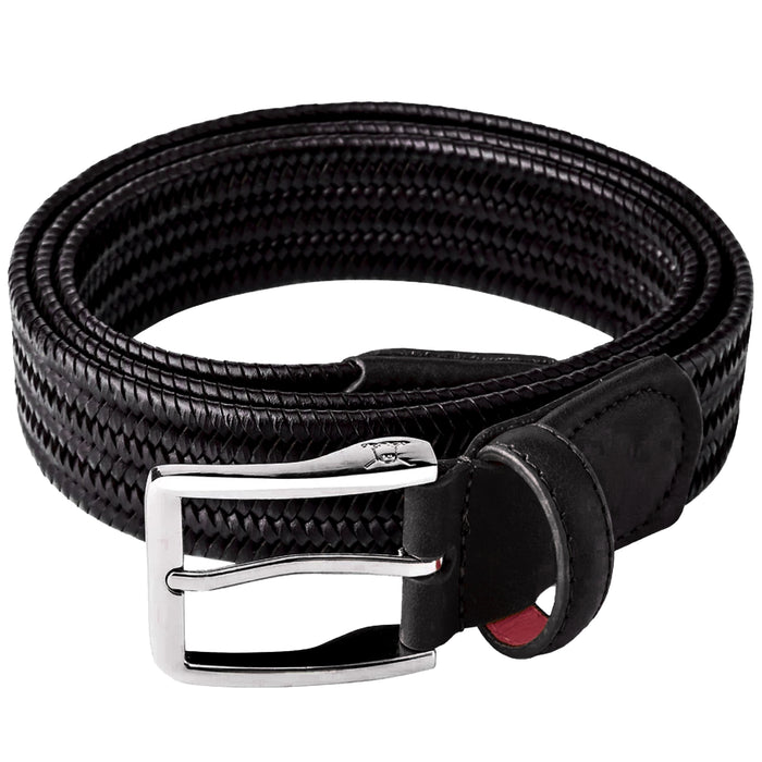Ghost Golf Signature Braided Leather Belt