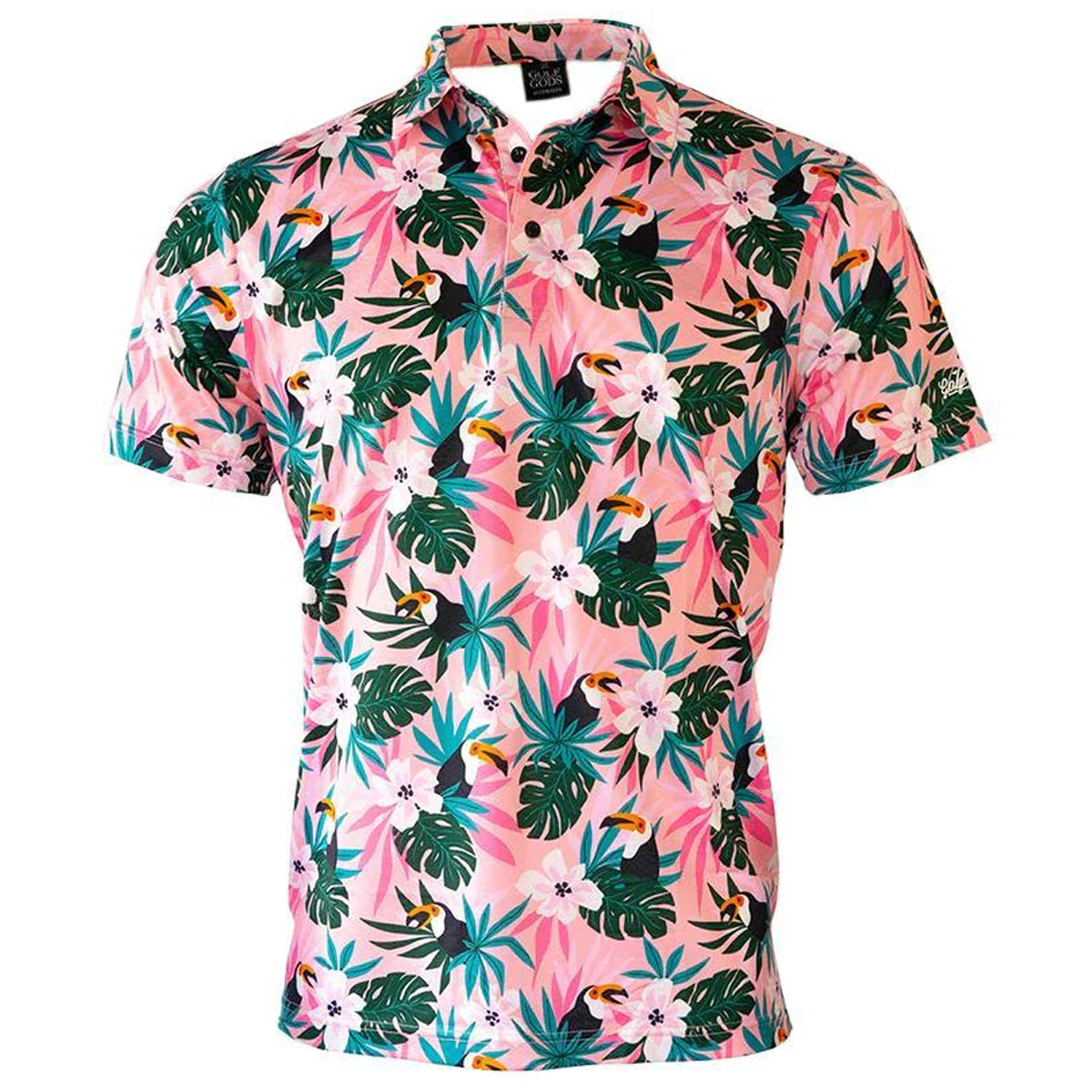 Golf Gods Jungle Time Cool Tech Performance Polo Shirt — The House of Golf