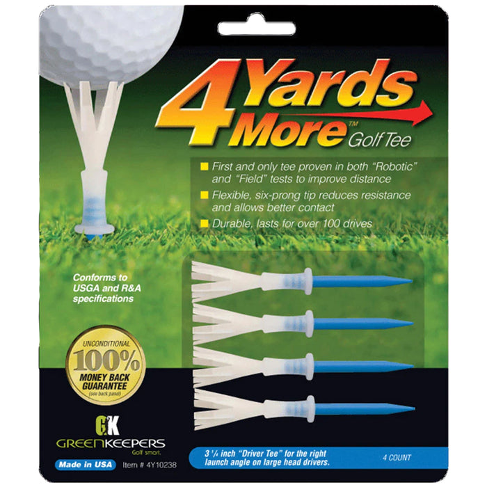 Green Keepers 4 Yards More Golf Tees