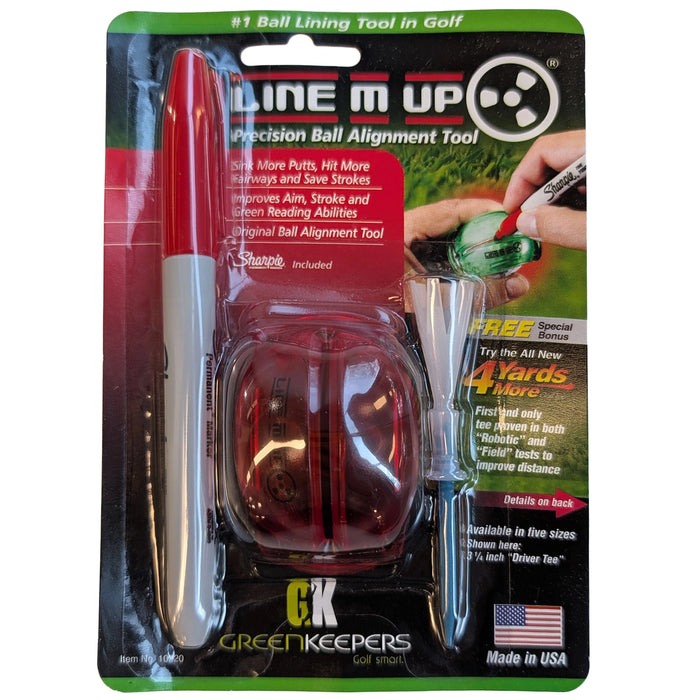 Green Keepers Line M Up Ball Marker Pack
