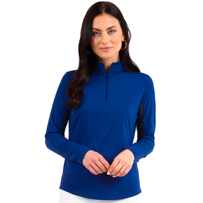 IBKUL Ladies Solid Long Sleeve Mock Neck