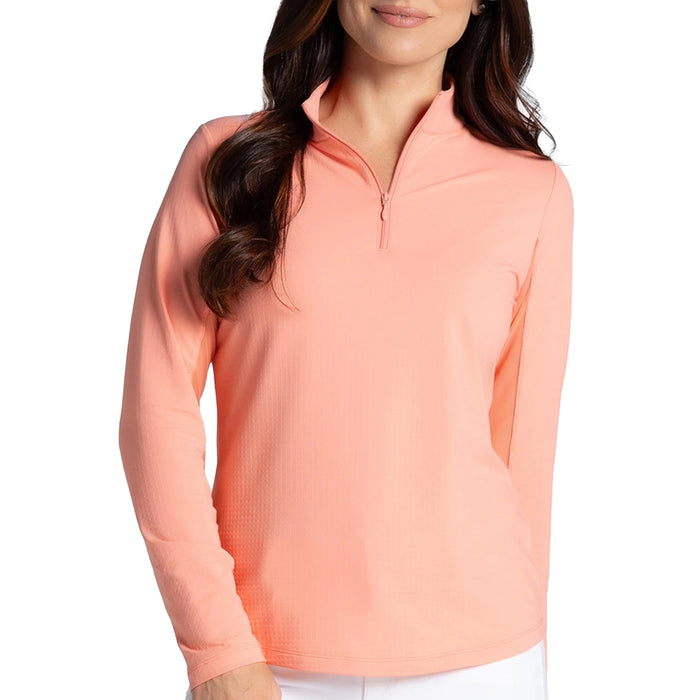 IBKUL Ladies Solid Long Sleeve Mock Neck