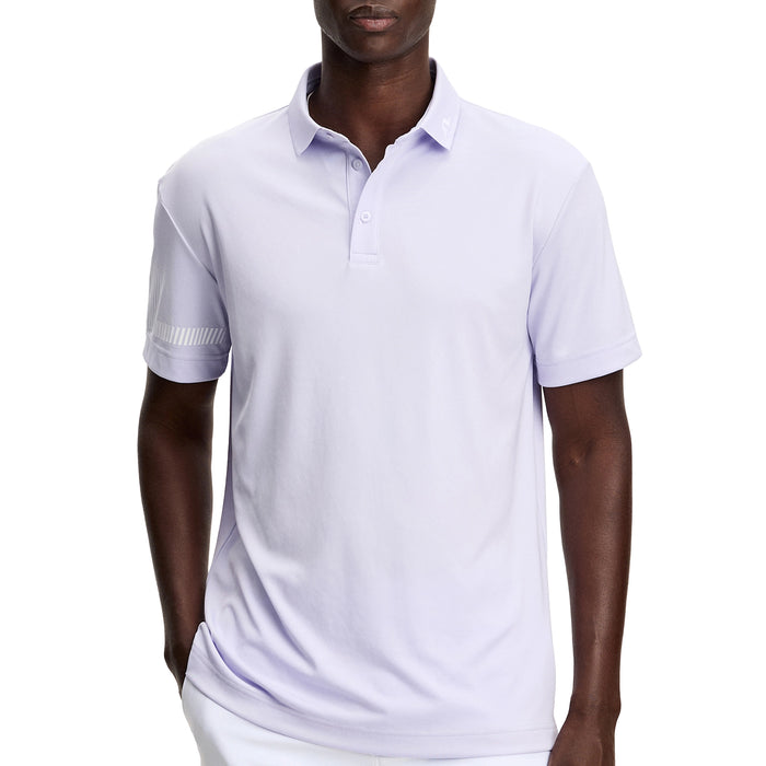 J.Lindeberg 2026 Heath Polo Shirt - Purple Heather