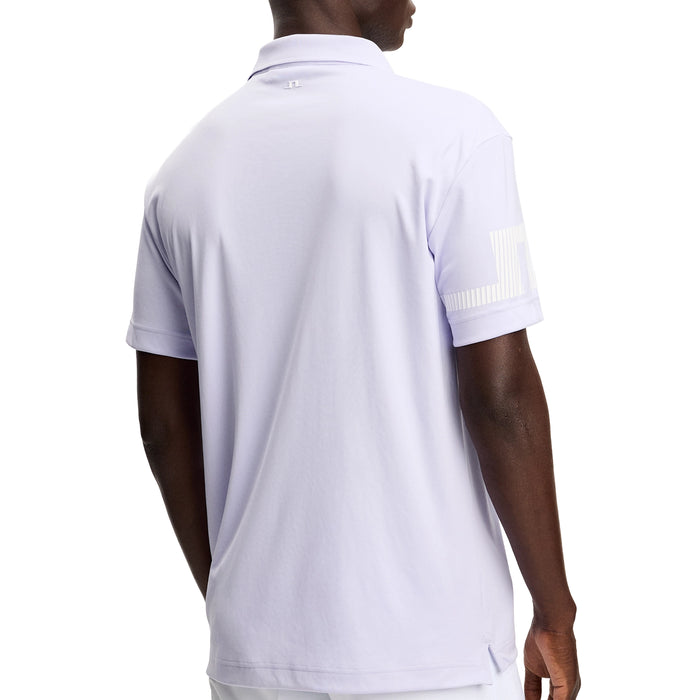 J.Lindeberg 2026 Heath Polo Shirt - Purple Heather