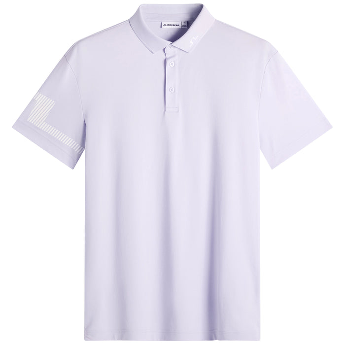 J.Lindeberg 2026 Heath Polo Shirt - Purple Heather