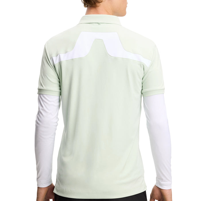 J.Lindberg 2026 KV Polo Shirt - Subtle Green