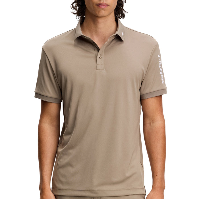 J.Lindberg 2026 Tour Tech Polo Shirt - Brindle