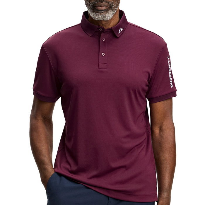 J.Lindberg 2026 Tour Tech Polo Shirt - Winetasting