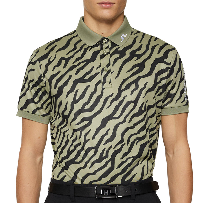 J.Lindeberg 2025 Tour Tech Print Polo Shirt