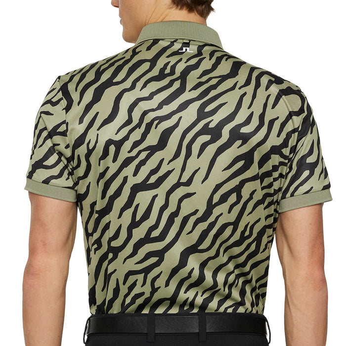 J.Lindeberg 2025 Tour Tech Print Polo Shirt