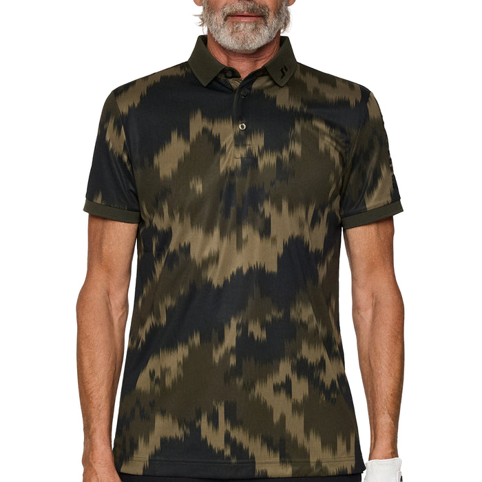 J.Lindeberg 2025 Tour Tech Print Polo Shirt