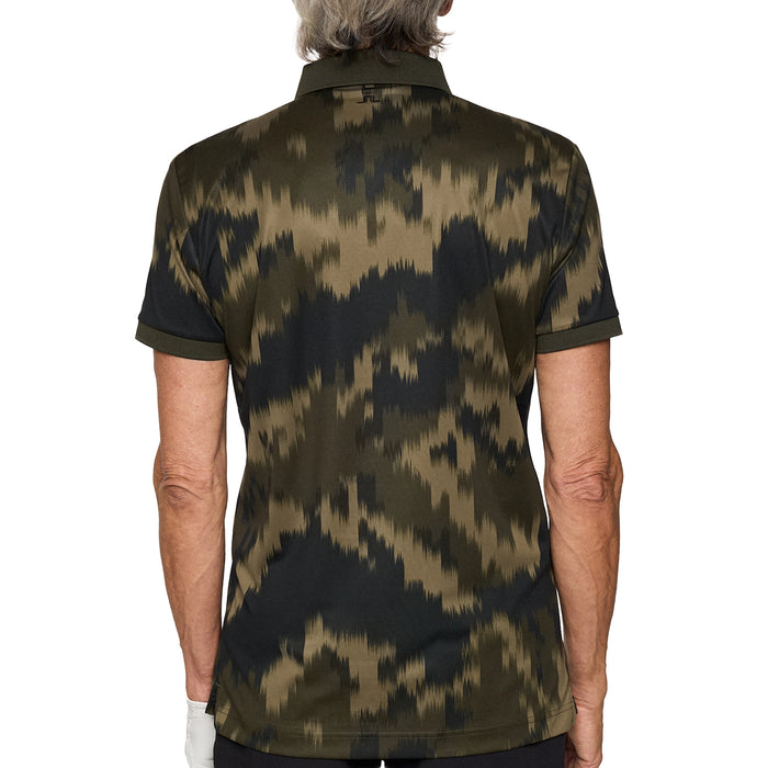 J.Lindeberg 2025 Tour Tech Print Polo Shirt