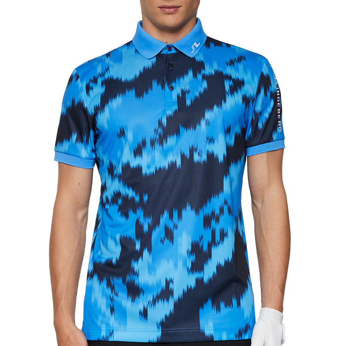 J.Lindeberg 2025 Tour Tech Print Polo Shirt