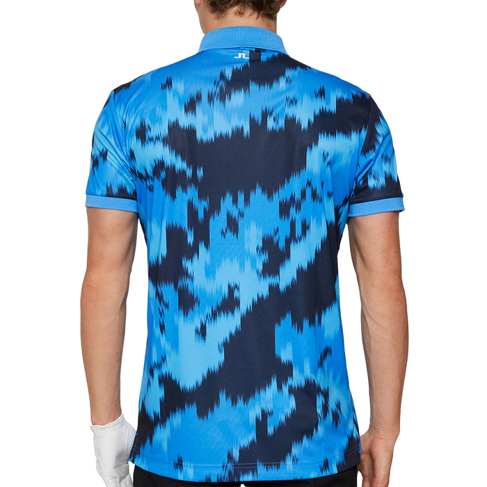 J.Lindeberg 2025 Tour Tech Print Polo Shirt