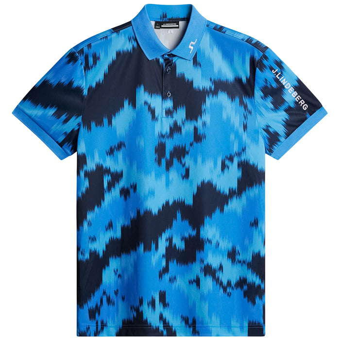 J.Lindeberg 2025 Tour Tech Print Polo Shirt